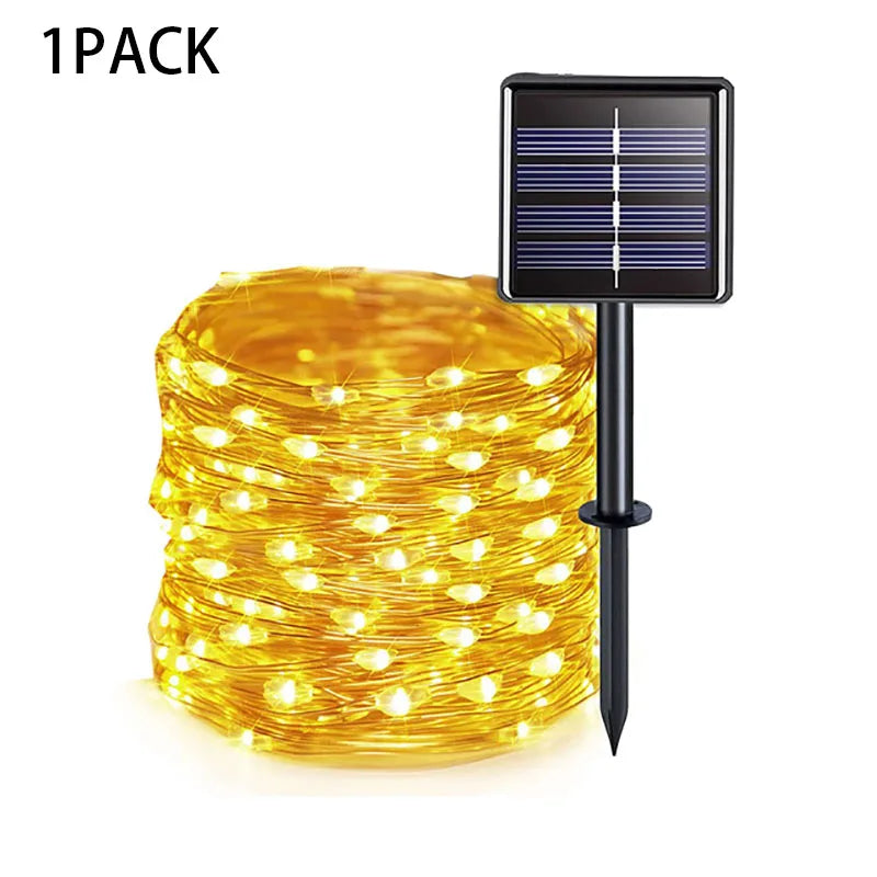 Extra-Long Solar String Lights Outdoor - 9