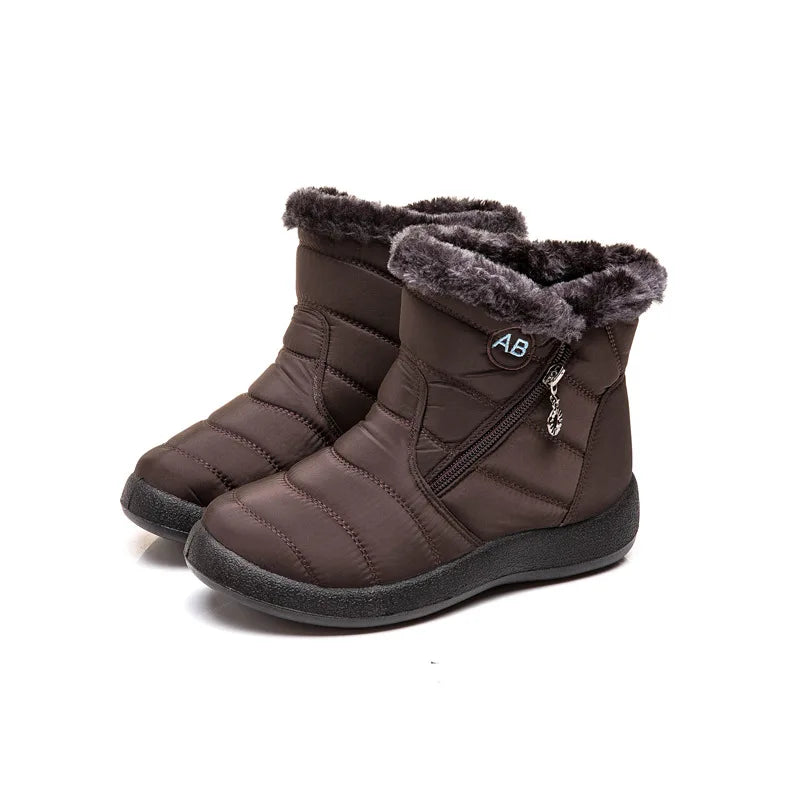 Boots Women Waterproof Ankle Boots - 9