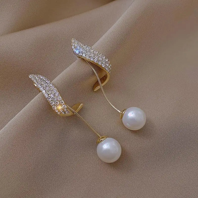 Pearl Dangle Earrings For Women - 6