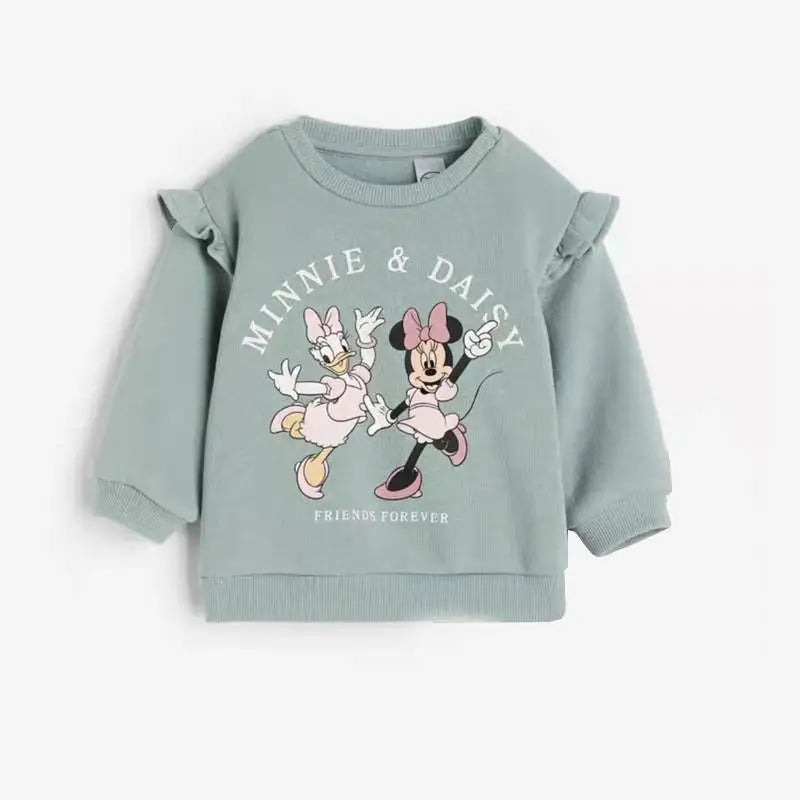 Minnie's Little Girl Sportswear Set - green top 4