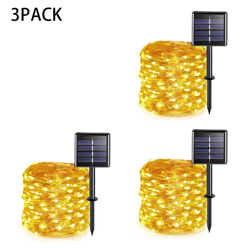 Extra-Long Solar String Lights Outdoor - 18