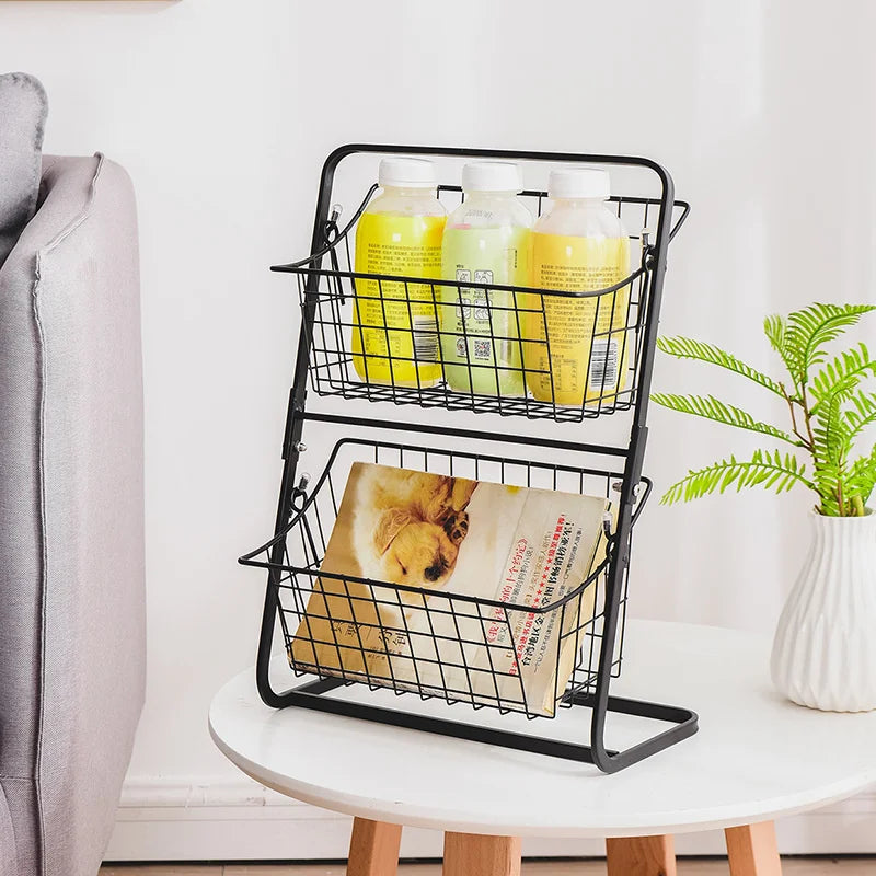 Organizer Shelf Double Layer - books