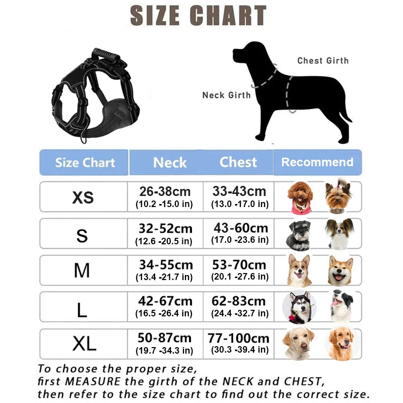 Dog Harness Vest with Handle 6