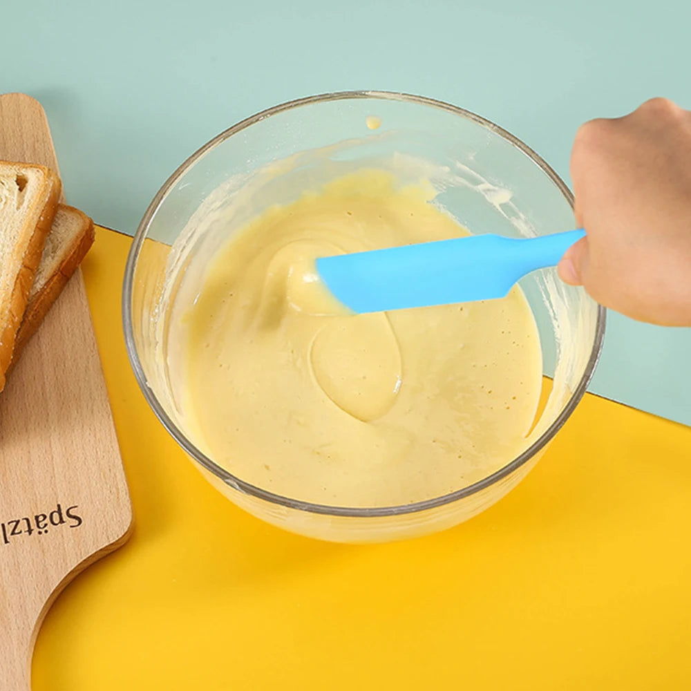 Small all-in-one Macarone Silicone Long Spatula - 4