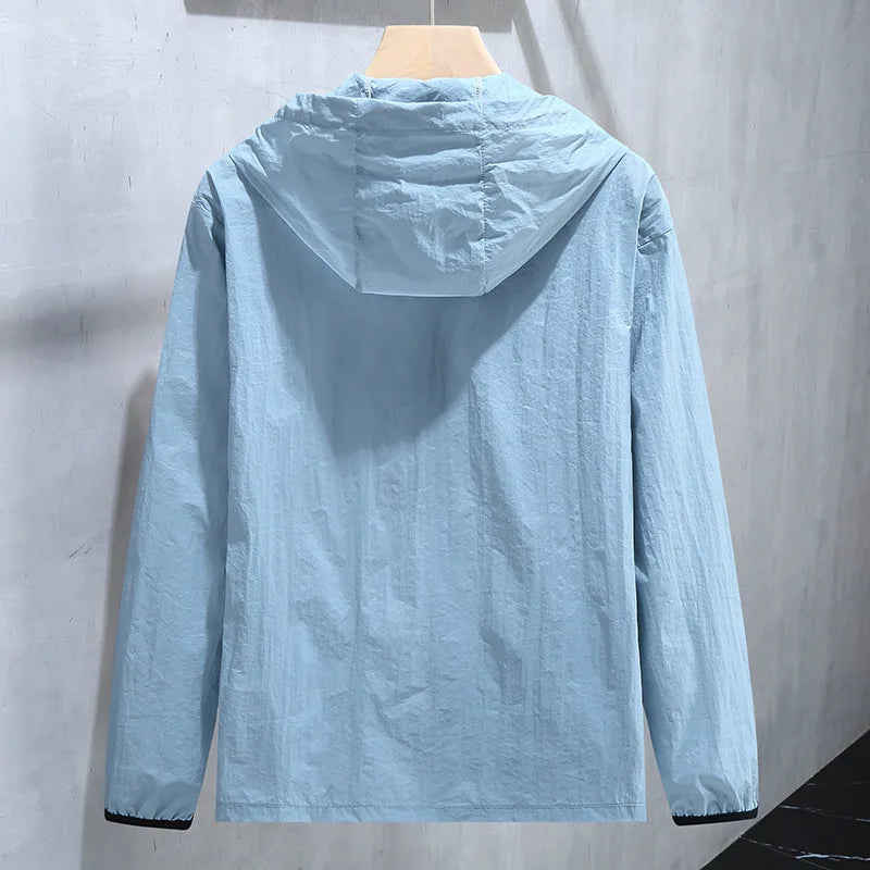 Thin Jacket Summer Outdoor - blue