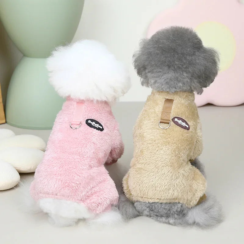 Winter Jumpsuit for Dogs - Back