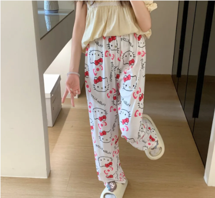 Hello Kitty Women's Summer Pajama Pants – Cute, Comfy & Kawaii
