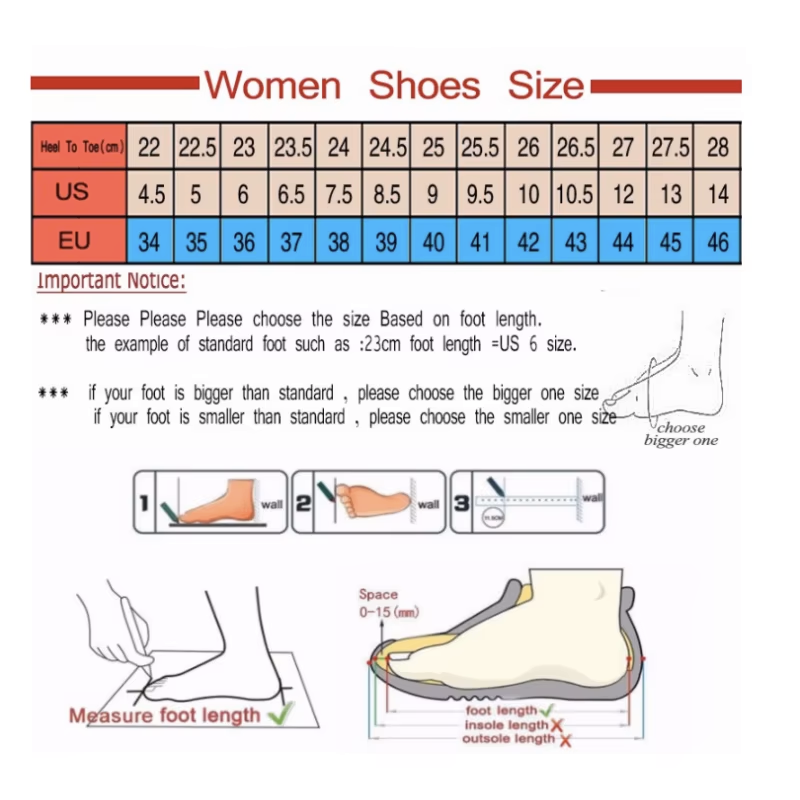 Women Sneakers Fashion Vulcanized Shoes -women shoes size