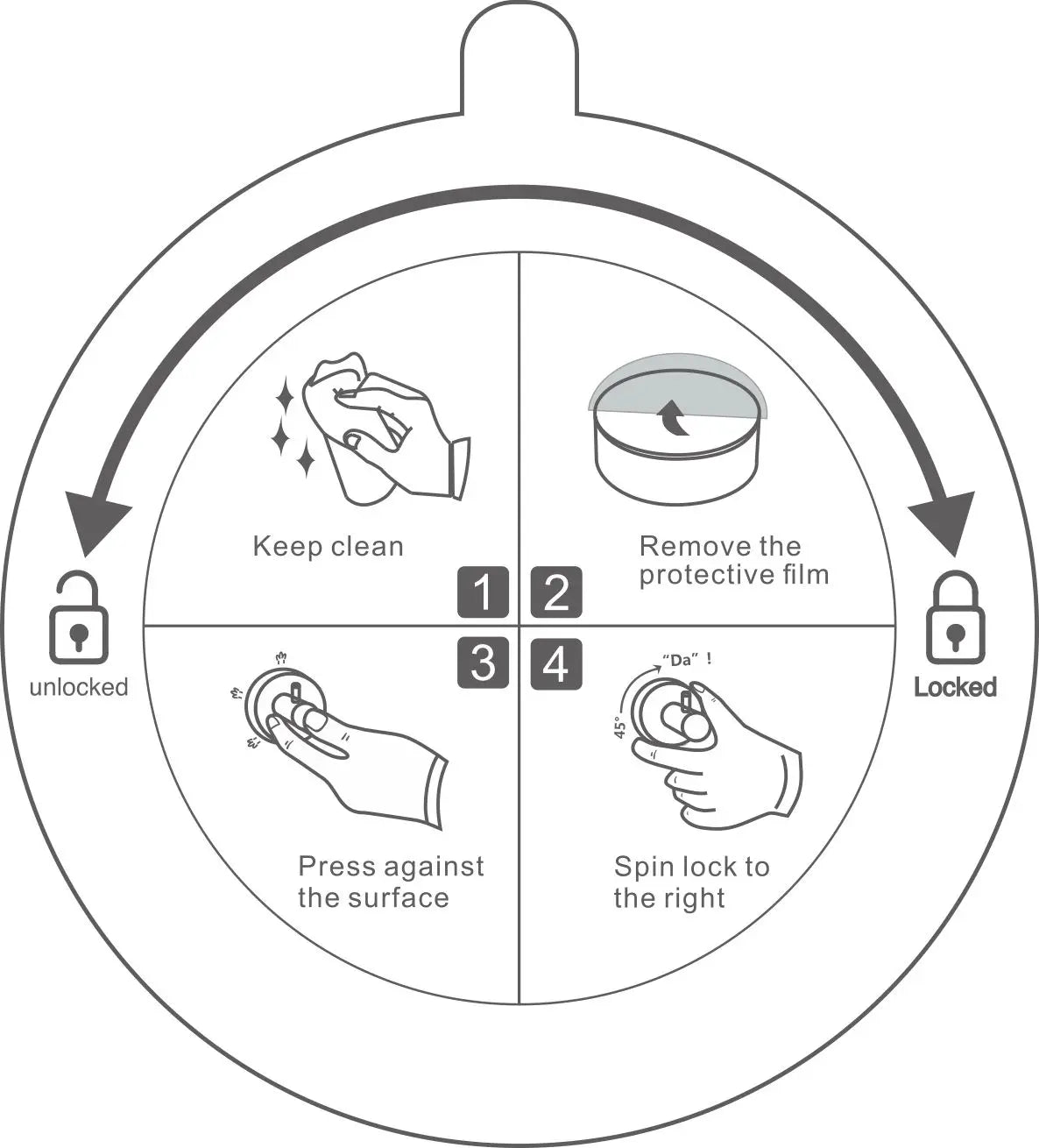 Bathroom Towel Hook Vacuum Suction Cup