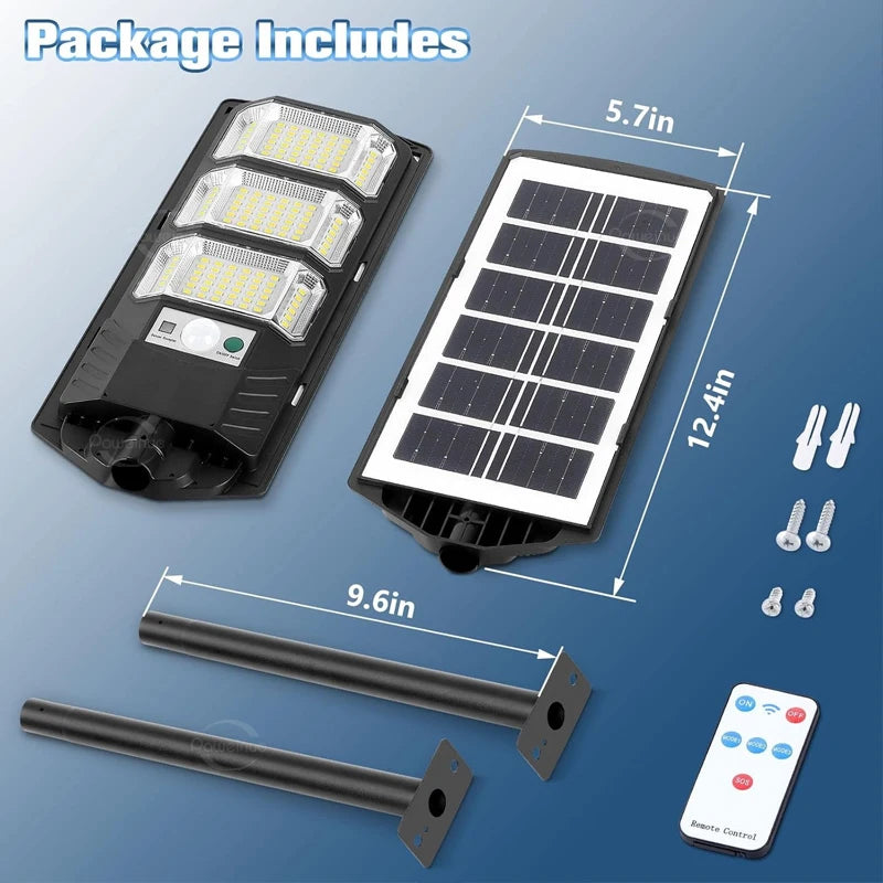 Bright Solar Lamp Outdoor Motion Sensor - 18