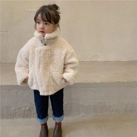 Girls Wool Coat For Autumn and Winter  - 1