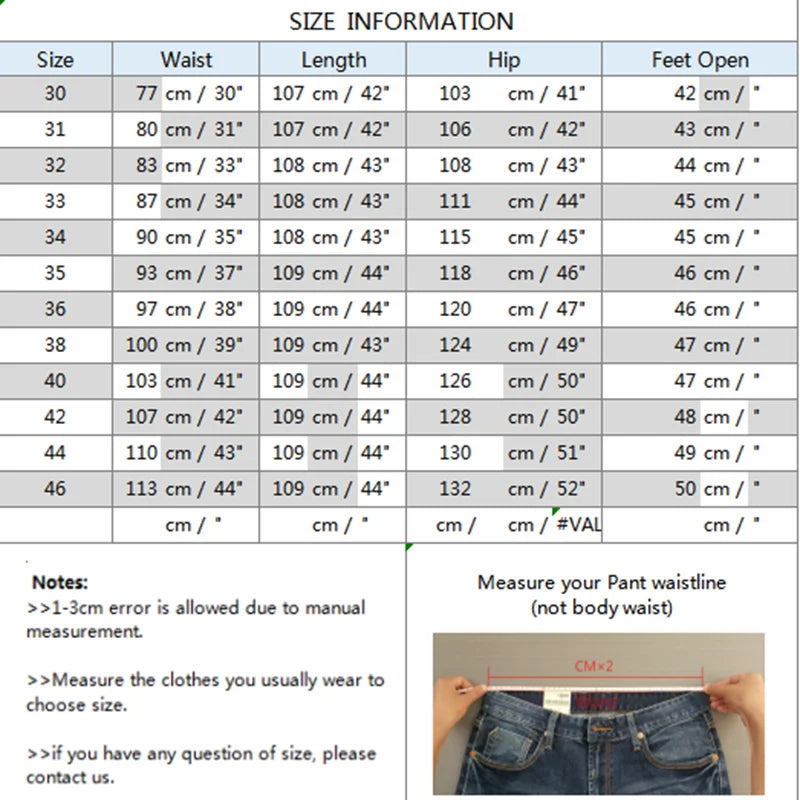 Men's Casual Trousers Men Pants -6