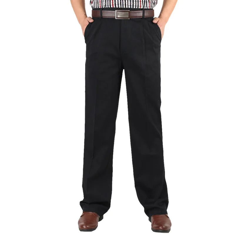 Men's Casual Trousers Men Pants -5