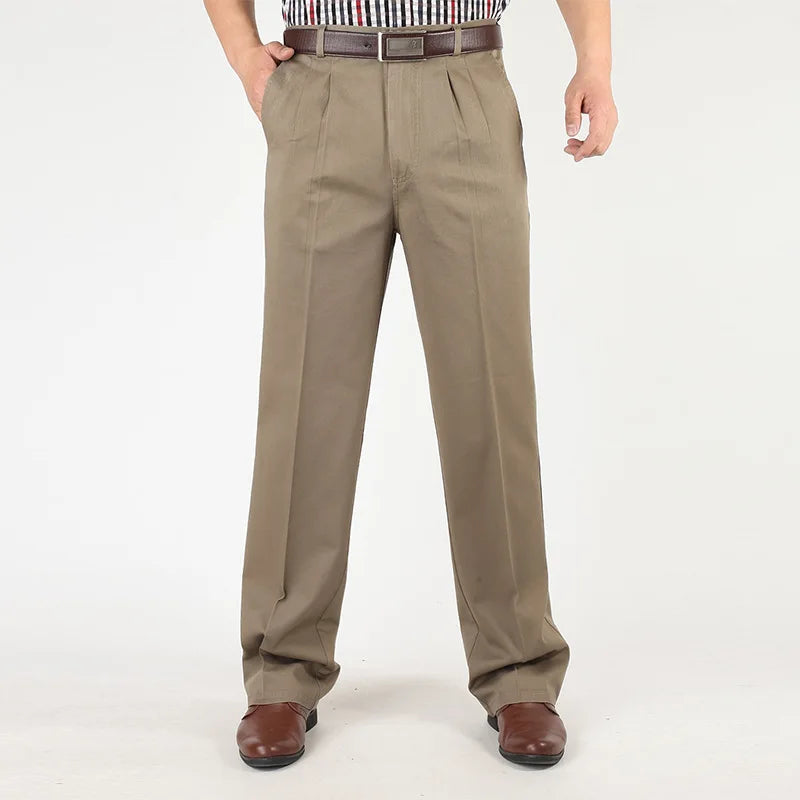 Men's Casual Trousers Men Pants -4