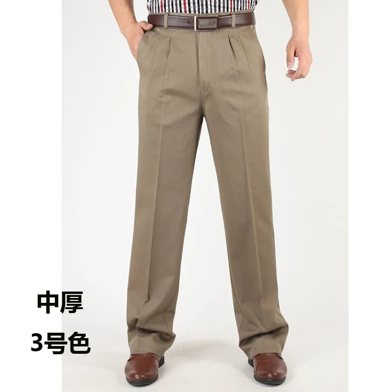 Men's Casual Trousers Men Pants -9