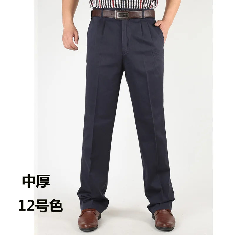 Men's Casual Trousers Men Pants -11