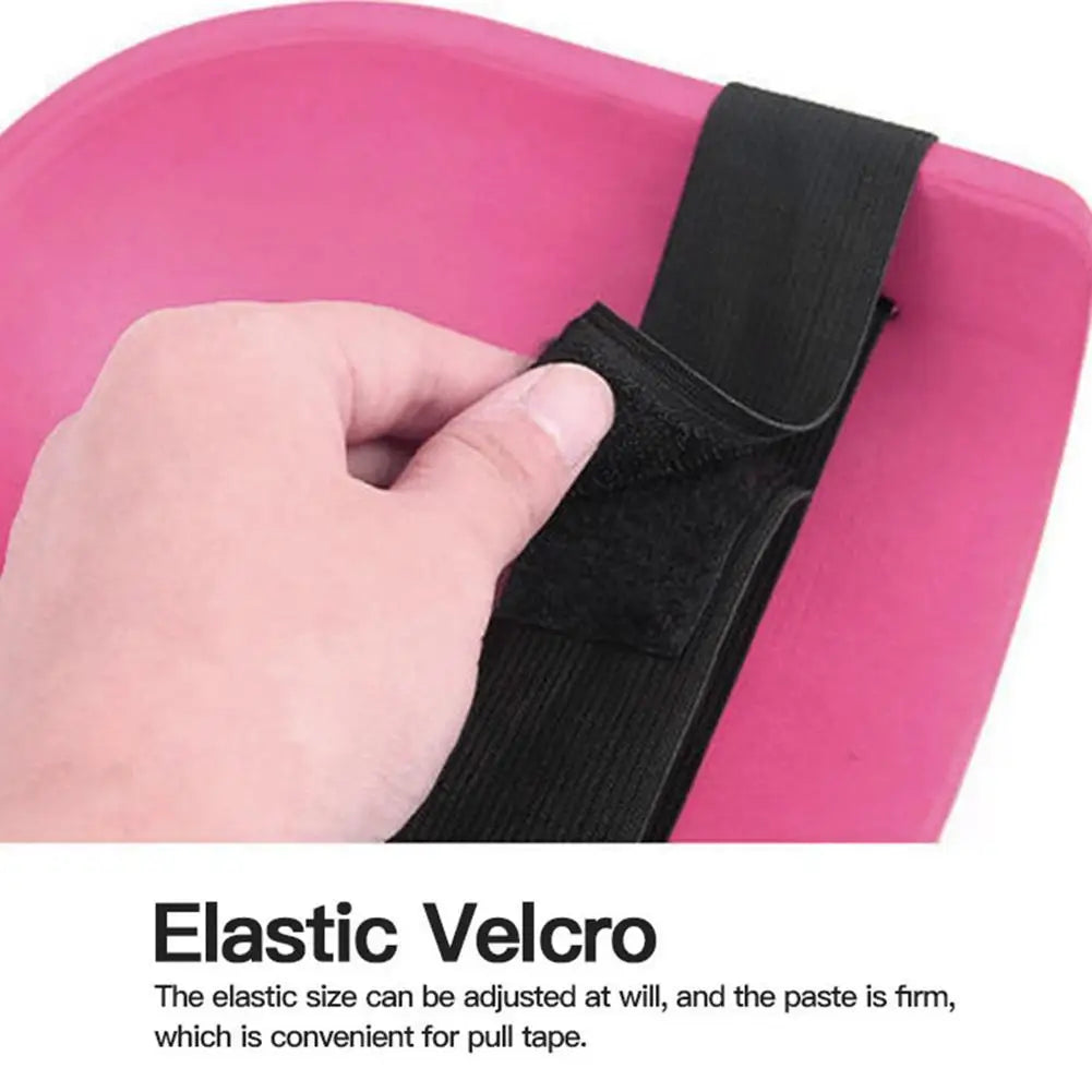 1 pair of durable knee protection pads for tiling, brickwork, and manual labor with moisture-resistant thickened design - Elastic velcro