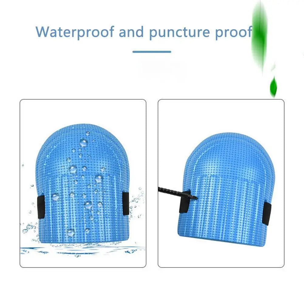 1 pair of durable knee protection pads for tiling, brickwork, and manual labor with moisture-resistant thickened design - waterproof