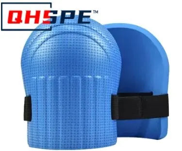 1 pair of durable knee protection pads for tiling, brickwork, and manual labor with moisture-resistant thickened design- blue