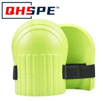 1 pair of durable knee protection pads for tiling, brickwork, and manual labor with moisture-resistant thickened design - green