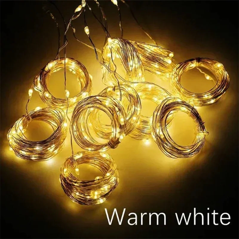 LED Curtain String Lights Fairy Decoration - 08