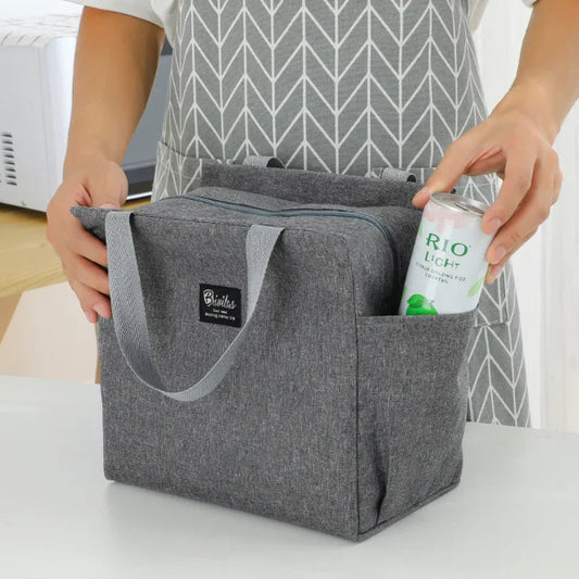 Multifunction Large Capacity Waterproof Cooler Bag with Thermal Insulation - 1. Gray color
