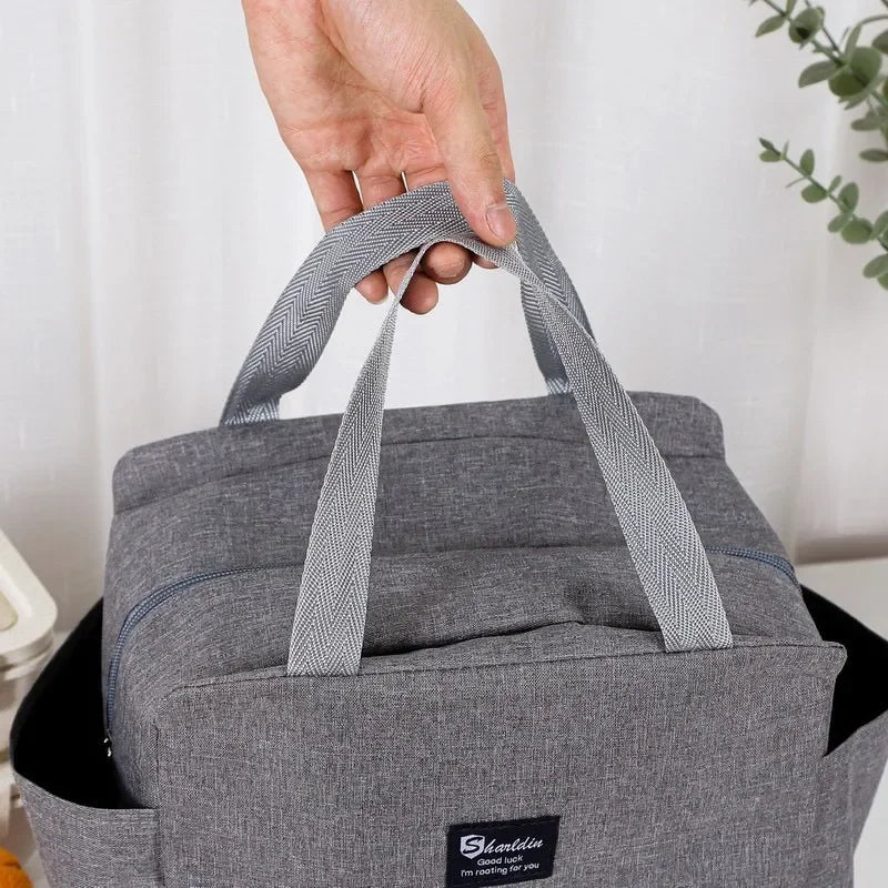 Multifunction Large Capacity Waterproof Cooler Bag with Thermal Insulation - 4. handler