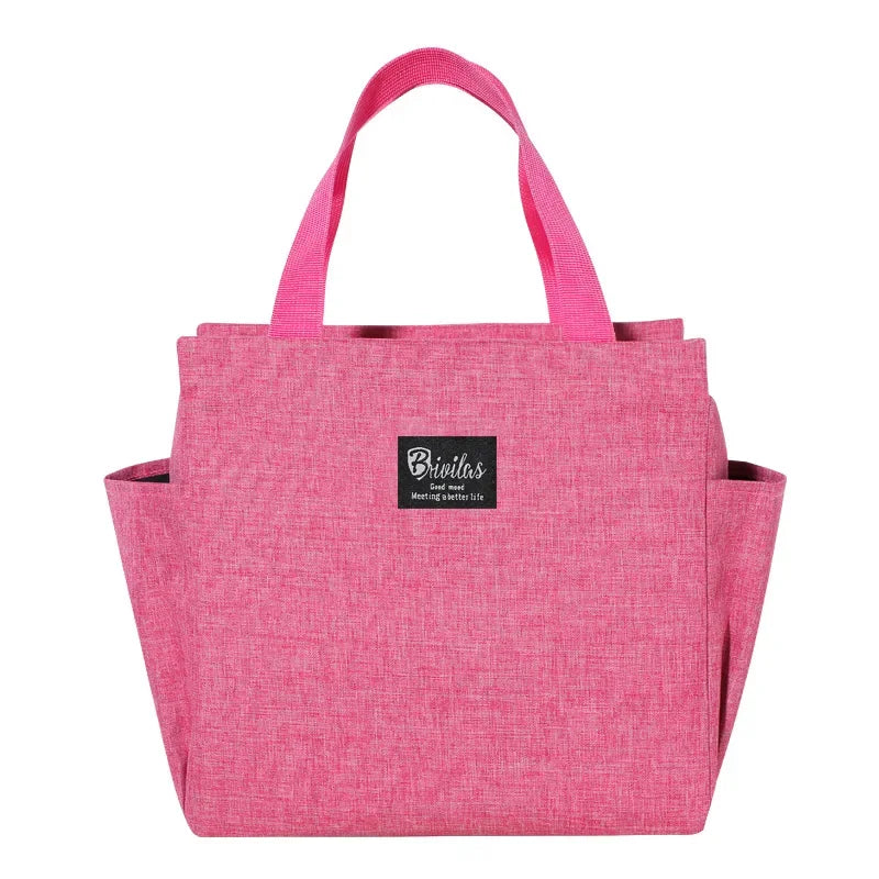 Multifunction Large Capacity Cooler Thermal Bags - Pink color