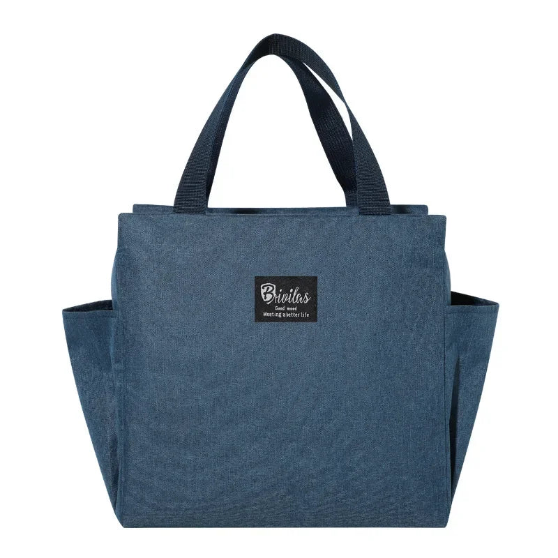Multifunction Large Capacity Cooler Thermal Bags - Dark blue color