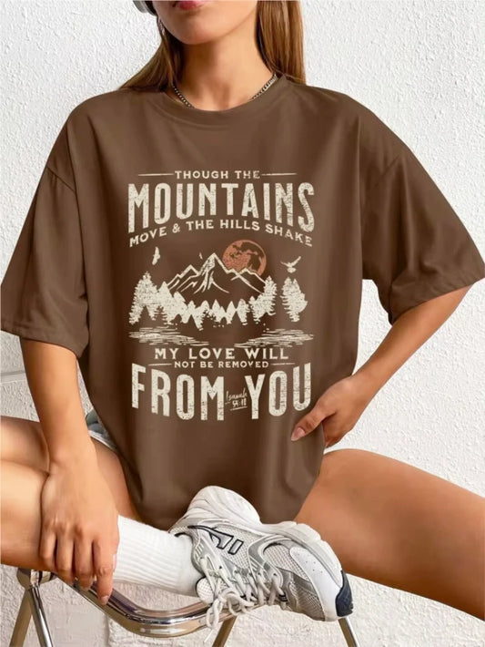 Women’s Mountain Sunset Tee