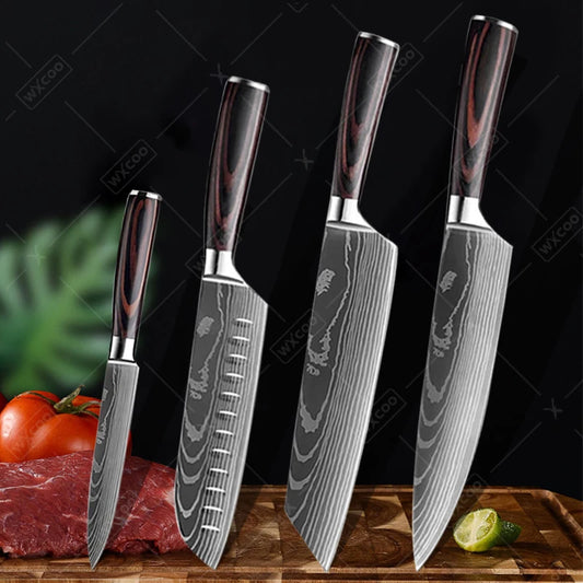 Professional Japanese Knife.  -4 knifes