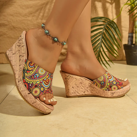 Women Metal Buckle Slippers Flats Platform Flip Flops Shoes Female Summer Beach Sandals Fashion New Casual Open Toe Slides