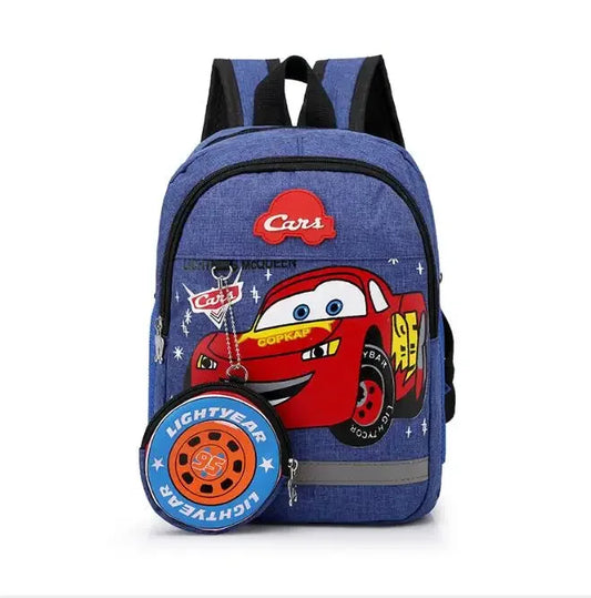 Disney Kids Car Backpack – Plush Travel Bag