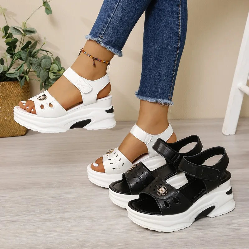 New Women Platform Wedge Sandals Summer Fashion Comfortable Platform Shoes Women Light Casual Beach Shoes Zapatos De Mujer