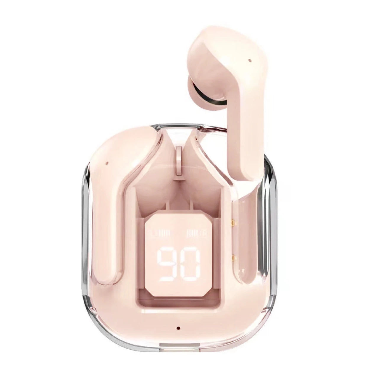 Wireless Bluetooth Earbud Noise Canceling  - pink