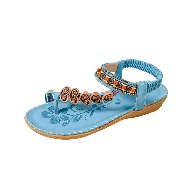 Women's Sandals Bohemian Sandals Outdoor Soft Sole Beach Sandals Platform Lightweight Women Casual Shoes Flat Plus Size Sandal