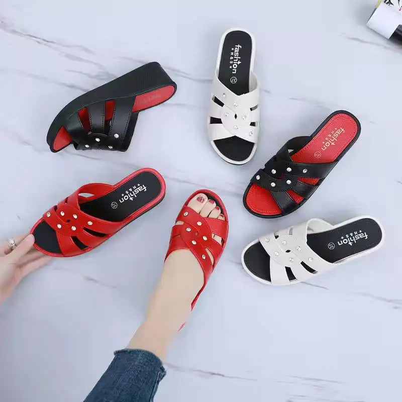 Red and black slides with 'Joyful' branding on a light gray background