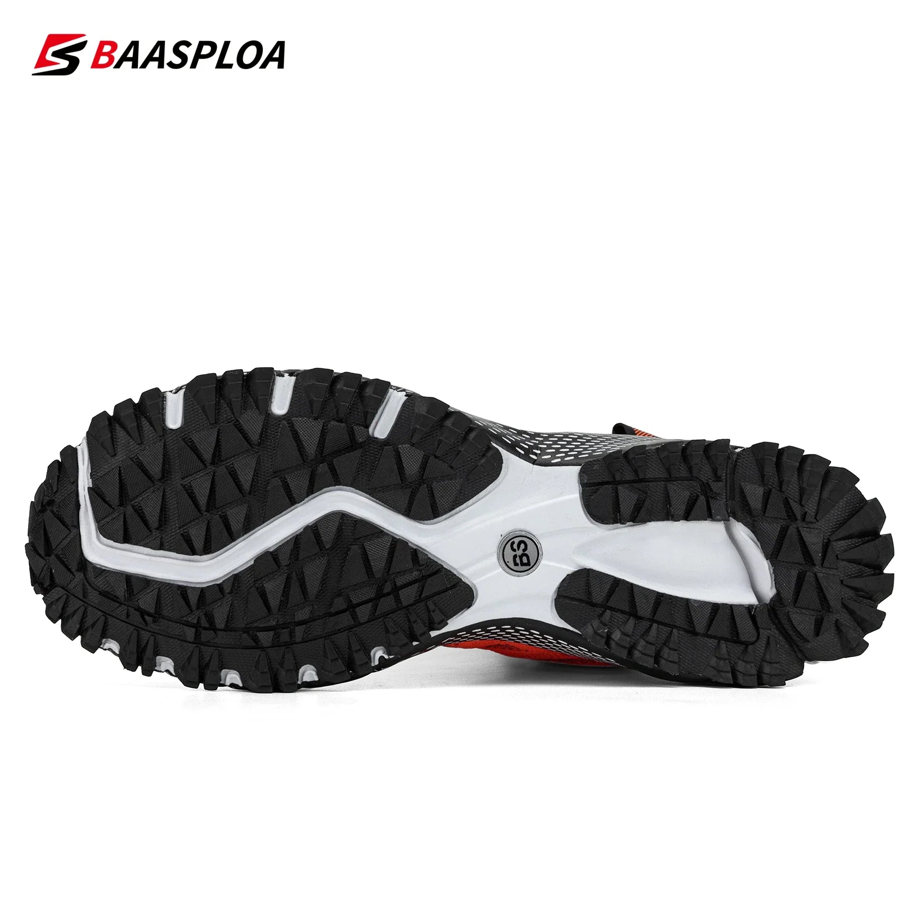 Baasploa men's mesh breathable running shoes – lightweight non-slip sneakers in plus size bs