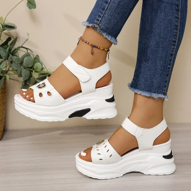 New Women Platform Wedge Sandals Summer Fashion Comfortable Platform Shoes Women Light Casual Beach Shoes Zapatos De Mujer