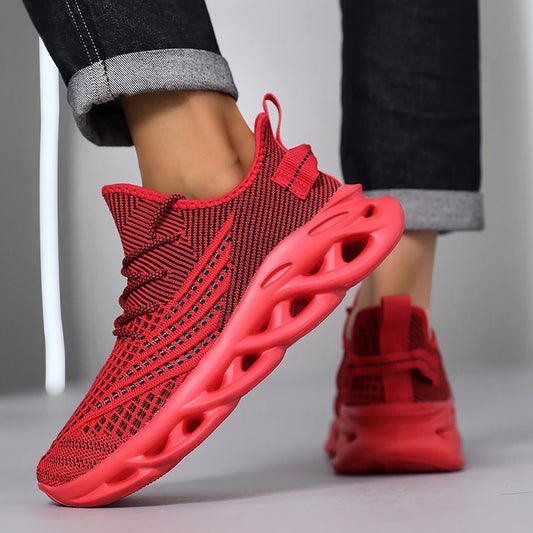 Men’s Running Shoes – Breathable Non-Slip Sport Sneakers
