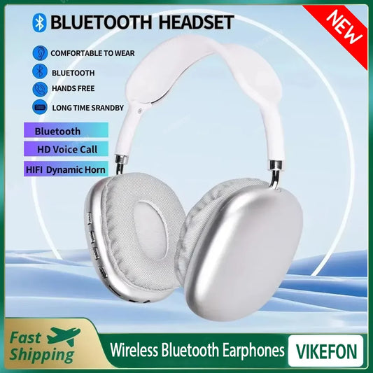 Wireless Bluetooth Headset Noise Cancelling - Newest
