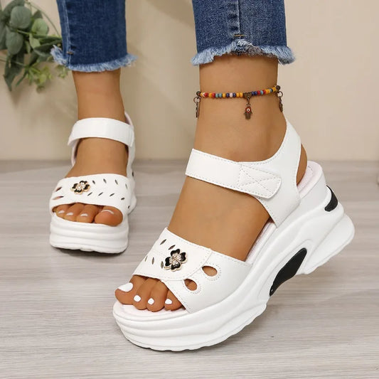 New Women Platform Wedge Sandals Summer Fashion Comfortable Platform Shoes Women Light Casual Beach Shoes Zapatos De Mujer