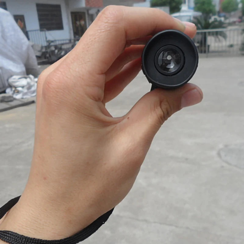 Mini Pocket Monocular Scope Zoom Telescope - Compact Outdoor Optics for Camping and Hiking. front