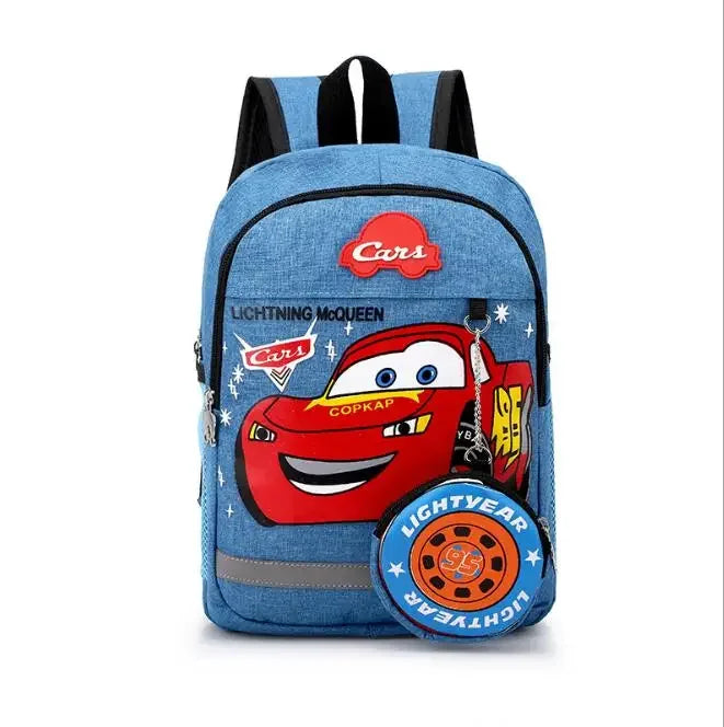 Disney Kids Car Backpack – Plush Travel Bag