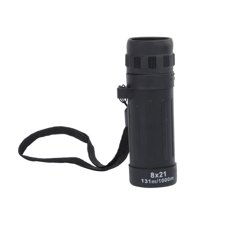 Mini Pocket Monocular Scope Zoom Telescope - Compact Outdoor Optics for Camping and Hiking 8x21