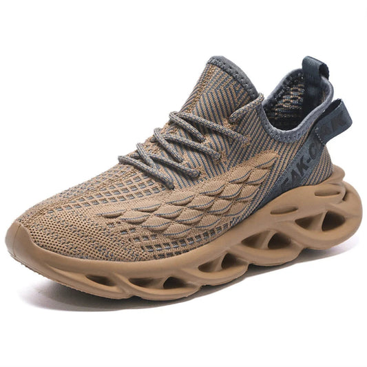 Unisex ultralight breathable running shoes with thick sole – casual sneakers-1