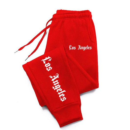 Women's  Joggers for Running  -red white