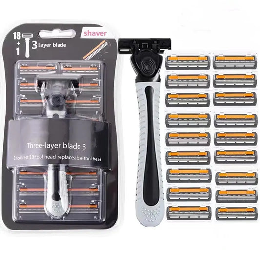Shaver Brand New Design Reusable Razor Imported Blade  -1