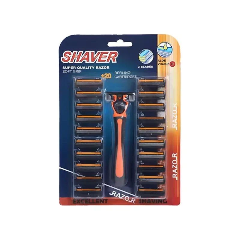 Shaver Brand New Design Reusable Razor Imported Blade  -13