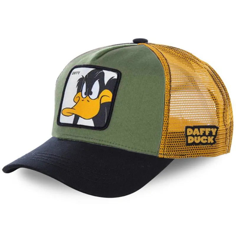 Unisex Anime Cartoon High Quality Cap - 11. green yellow